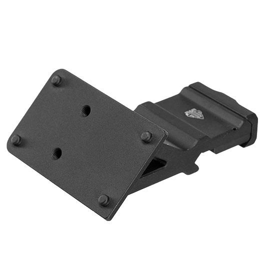 UTG Super Slim RDM20-Zielgert Halterung - 45 Grad Angle Halterung f. 20 - 22mm Schienen schwarz Bild 4