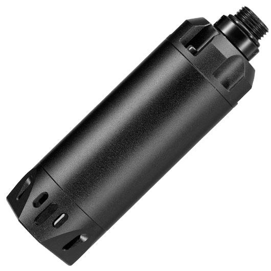 Acetech Brighter CS Aluminium Silencer Mini Tracer Unit inkl. LiPo Akku 11mm+ / 14mm- schwarz Bild 4