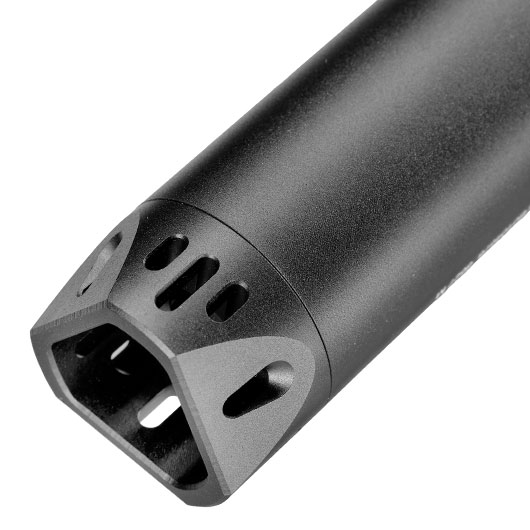 Acetech Brighter CS Aluminium Silencer Mini Tracer Unit inkl. LiPo Akku 11mm+ / 14mm- schwarz Bild 6