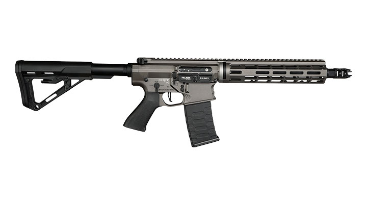 APS / EMG Falkor Defense Blitz Compact 2.0 RS-3 eSilver Edge SDU-MosFet Vollmetall S-AEG 6mm grau Bild 2