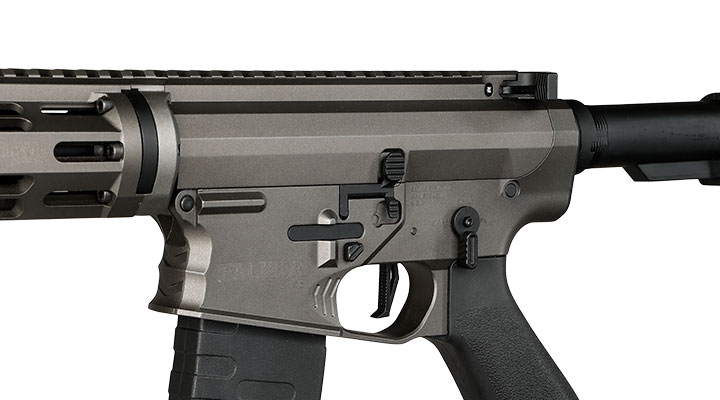 APS / EMG Falkor Defense Blitz Compact 2.0 RS-3 eSilver Edge SDU-MosFet Vollmetall S-AEG 6mm grau Bild 7