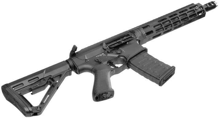 APS / EMG Falkor Defense Blitz Compact 2.0 RS-3 eSilver Edge SDU-MosFet Vollmetall S-AEG 6mm schwarz Bild 4