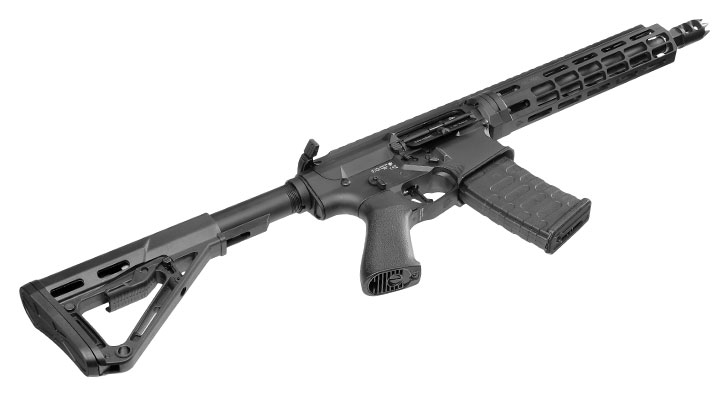 APS / EMG Falkor Defense Blitz Compact 2.0 RS-3 eSilver Edge SDU-MosFet Vollmetall S-AEG 6mm schwarz Bild 5