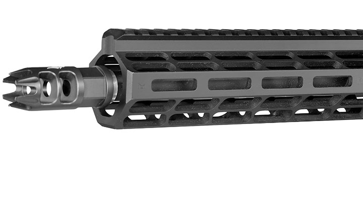 APS / EMG Falkor Defense Blitz Compact 2.0 RS-3 eSilver Edge SDU-MosFet Vollmetall S-AEG 6mm schwarz Bild 6