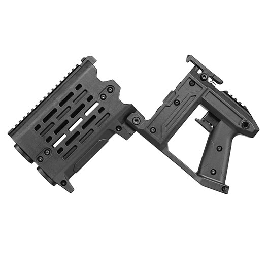 Alpha Parts AS-40 40mm Double Barrel Airsoft Pistolen Grenade-Launcher schwarz Bild 2