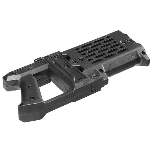 Alpha Parts AS-40 40mm Double Barrel Airsoft Pistolen Grenade-Launcher schwarz Bild 5
