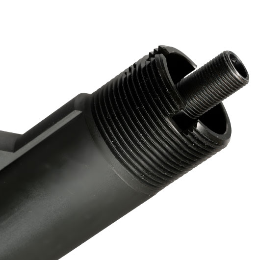 Wolverine Wraith 12g CO2 Gas Stock / Schaftsystem mit Storm Regulator f. M4 / AR-15 Gewehre schwarz Bild 5