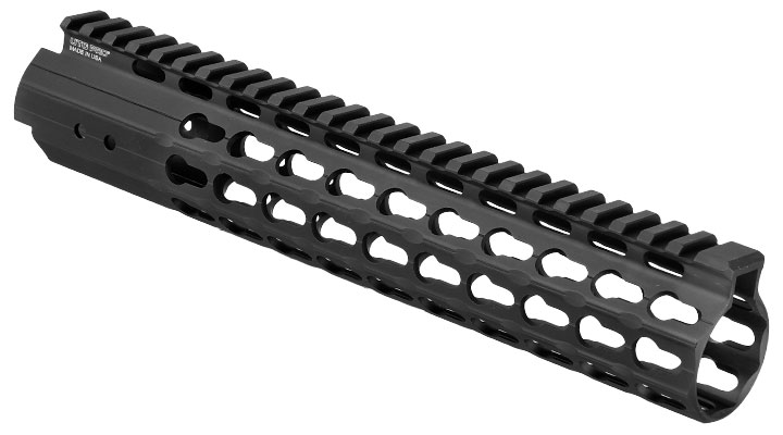 UTG Pro 10 Zoll KeyMod Aluminium Universal Super Slim Handguard f. AR-15 Sturmgewehre schwarz Bild 3