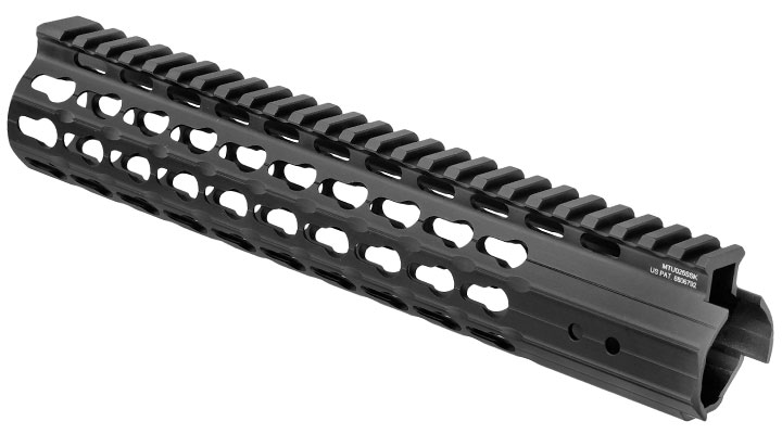 UTG Pro 10 Zoll KeyMod Aluminium Universal Super Slim Handguard f. AR-15 Sturmgewehre schwarz Bild 4