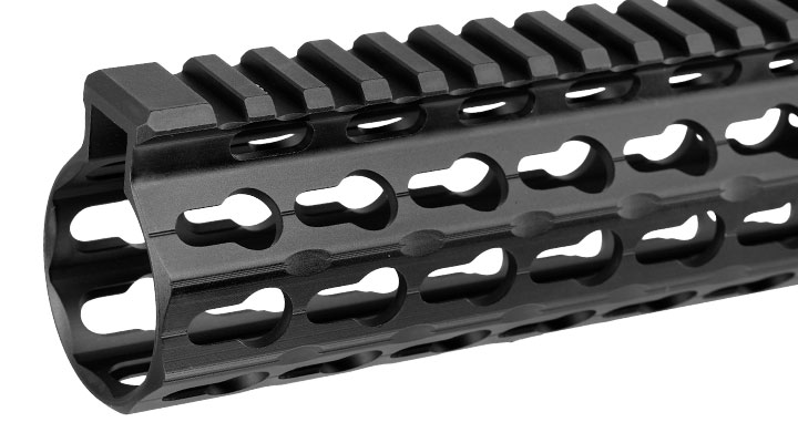 UTG Pro 10 Zoll KeyMod Aluminium Universal Super Slim Handguard f. AR-15 Sturmgewehre schwarz Bild 7