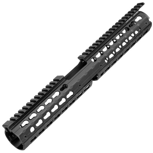 UTG Pro 15 Zoll KeyMod Aluminium Drop-In Super Slim Handguard f. AR-15 Sturmgewehre schwarz Bild 1