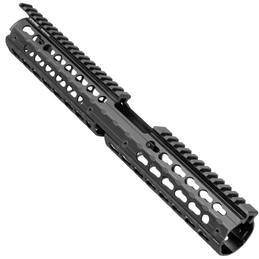 UTG Pro 15 Zoll KeyMod Aluminium Drop-In Super Slim Handguard f. AR-15 Sturmgewehre schwarz Bild 3