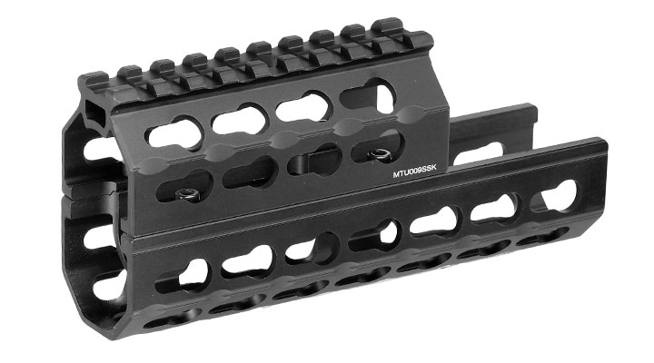 UTG Pro 6 Zoll KeyMod Aluminium Universal Super Slim Handguard f. AK47 Sturmgewehre schwarz Bild 1