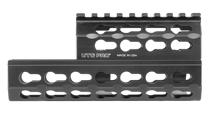 UTG Pro 6 Zoll KeyMod Aluminium Universal Super Slim Handguard f. AK47 Sturmgewehre schwarz Bild 6
