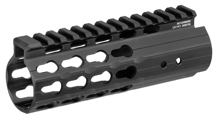 UTG Pro 5,5 Zoll KeyMod Aluminium Universal Super Slim Handguard f. AR-15 Sturmgewehre schwarz Bild 1