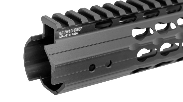 UTG Pro 5,5 Zoll KeyMod Aluminium Universal Super Slim Handguard f. AR-15 Sturmgewehre schwarz Bild 8