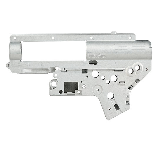 G&G 8mm ETU - Mosfet Gearboxgehuse G2 / V2 grau - nur Gehusehlften Bild 1