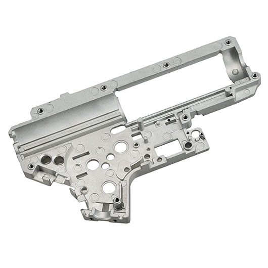 G&G 8mm ETU - Mosfet Gearboxgehuse G2 / V2 grau - nur Gehusehlften Bild 5