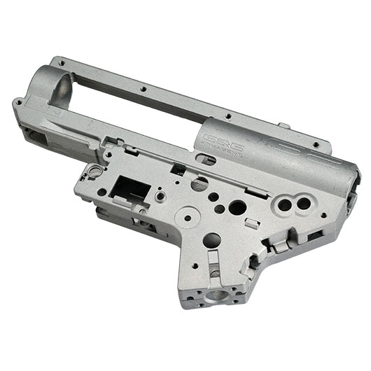 G&G 8mm ETU - Mosfet Gearboxgehuse G2 / V2 grau - nur Gehusehlften Bild 7