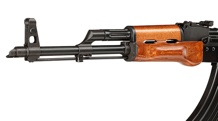 GHK AKM Vollmetall Echtholz Gas-Blow-Back 6mm BB schwarz - Version 3 Bild 5