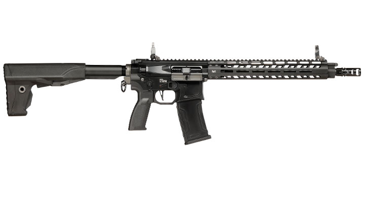 G&G M4 MGCR 556 12 Zoll Vollmetall GBB 6mm BB schwarz Bild 2