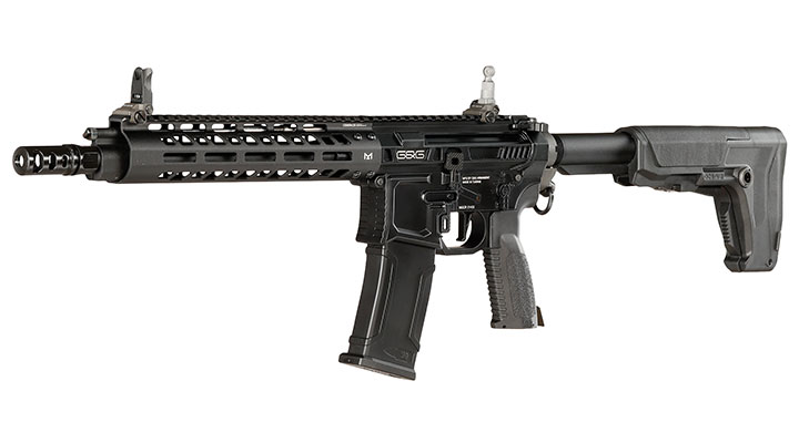 G&G M4 MGCR 556 10 Zoll Vollmetall GBB 6mm BB schwarz