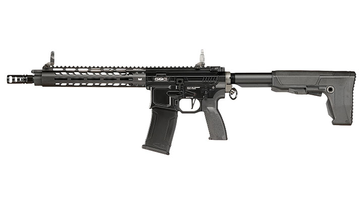 G&G M4 MGCR 556 10 Zoll Vollmetall GBB 6mm BB schwarz Bild 1