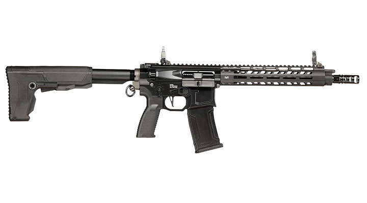 G&G M4 MGCR 556 10 Zoll Vollmetall GBB 6mm BB schwarz Bild 2