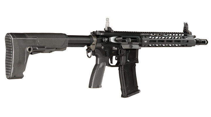 G&G M4 MGCR 556 10 Zoll Vollmetall GBB 6mm BB schwarz Bild 3
