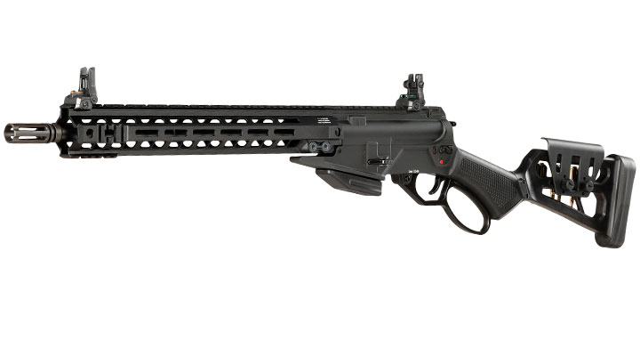 G&G LevAR 15 Zoll Rifle Gas Lever Action Vollmetall 6mm BB schwarz