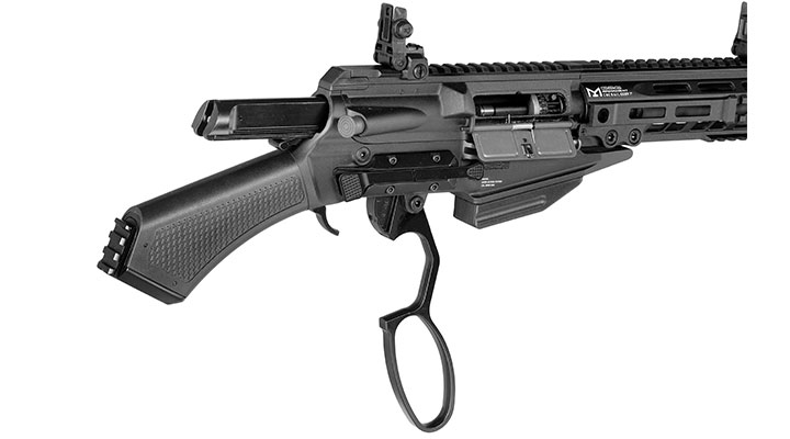 G&G LevAR 7 Zoll Shorty-Rifle Gas Lever Action Vollmetall 6mm BB schwarz Bild 10