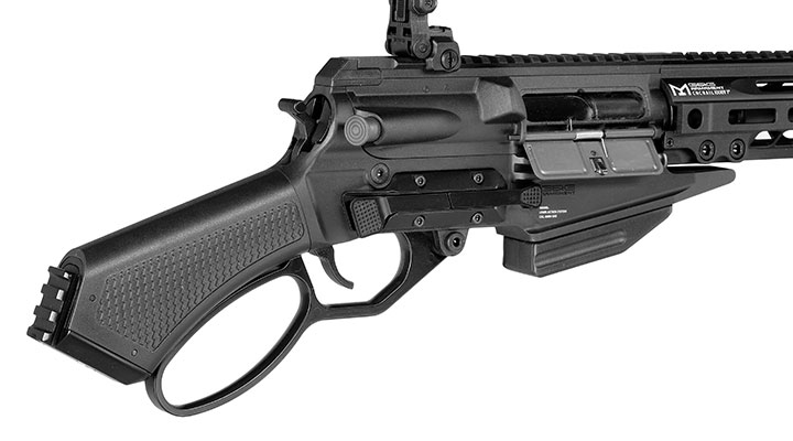 G&G LevAR 7 Zoll Shorty-Rifle Gas Lever Action Vollmetall 6mm BB schwarz Bild 9