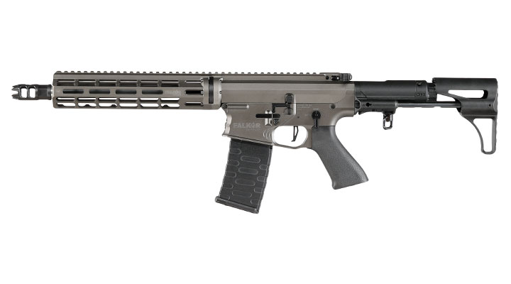 APS / EMG Falkor Defense Blitz Compact CRS eSilver Edge SDU-MosFet Vollmetall S-AEG 6mm grau Bild 1