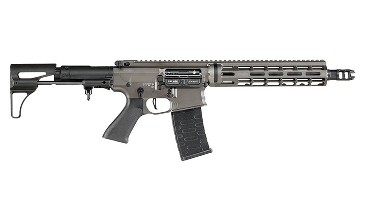 APS / EMG Falkor Defense Blitz Compact CRS eSilver Edge SDU-MosFet Vollmetall S-AEG 6mm grau Bild 2