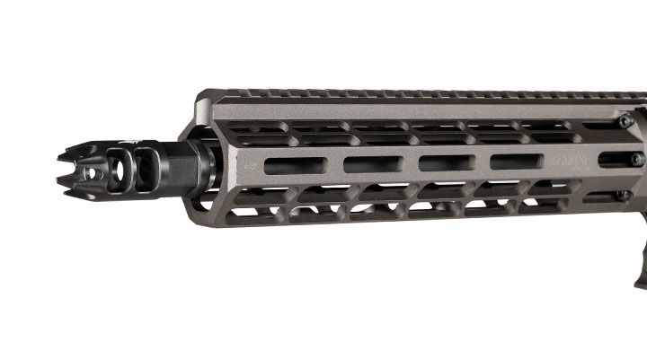 APS / EMG Falkor Defense Blitz Compact CRS eSilver Edge SDU-MosFet Vollmetall S-AEG 6mm grau Bild 6