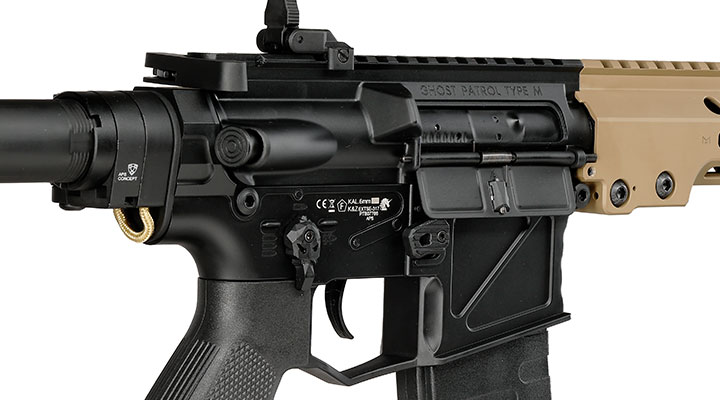 APS Ghost Patrol Type-M Rifle Edge II MosFet Vollmetall S-AEG 6mm BB Dualtone Bild 10