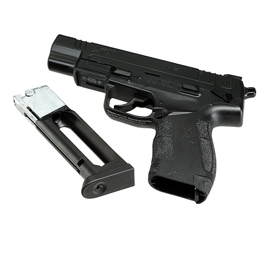WG Springfield Armory XDE 4.5 Airsoft mit Metallschlitten CO2BB 6mm BB schwarz Bild 6