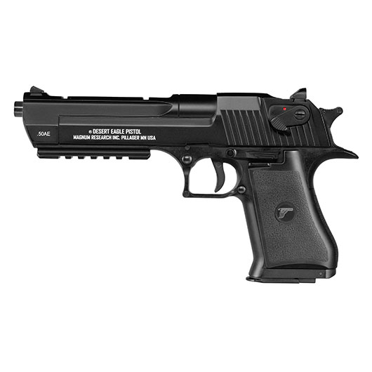 Cybergun Desert Eagle .50AE mit Metallschlitten Komplettset AEP 6mm BB schwarz - MosFet / LiPo Version Bild 1