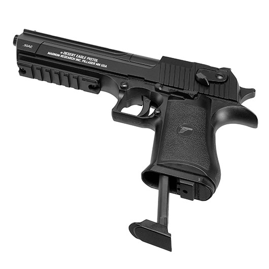 Cybergun Desert Eagle .50AE mit Metallschlitten Komplettset AEP 6mm BB schwarz - MosFet / LiPo Version Bild 4
