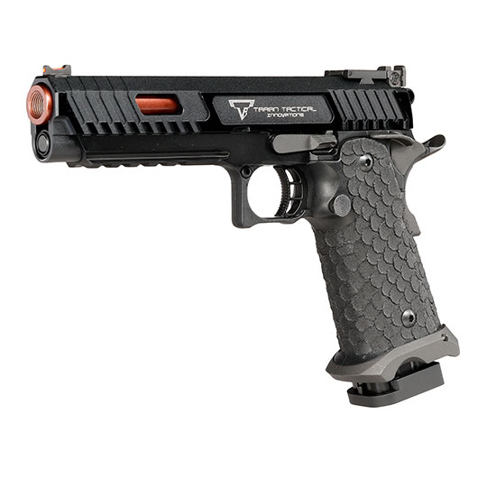 Army Armament TTI Innovations Combat Master Vollmetall GBB 6mm BB schwarz - CNC-Version