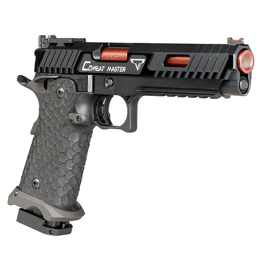 Army Armament TTI Innovations Combat Master Vollmetall GBB 6mm BB schwarz - CNC-Version Bild 7