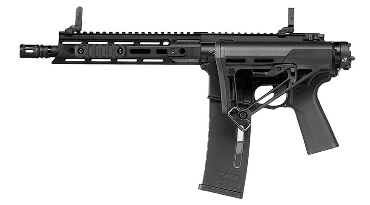 APS / EMG Daniel Defense DDM4 V7P Pistol Edge II MosFet Vollmetall S-AEG 6mm BB schwarz Bild 2