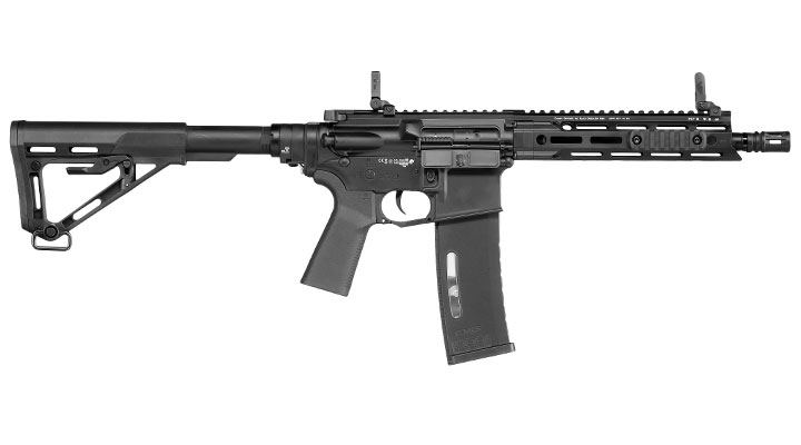 APS / EMG Daniel Defense DDM4 V7P Pistol Edge II MosFet Vollmetall S-AEG 6mm BB schwarz Bild 3