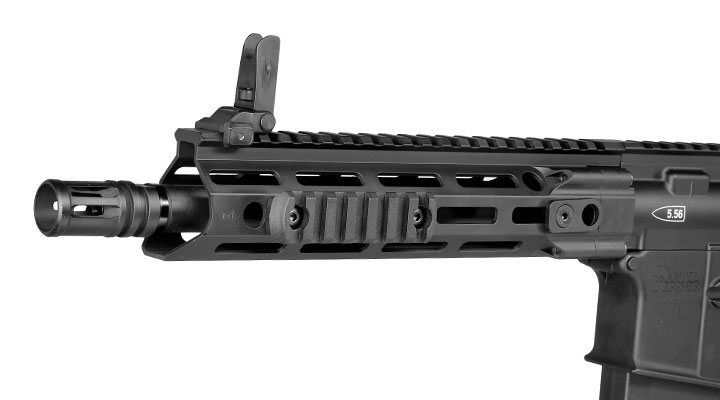 APS / EMG Daniel Defense DDM4 V7P Pistol Edge II MosFet Vollmetall S-AEG 6mm BB schwarz Bild 8