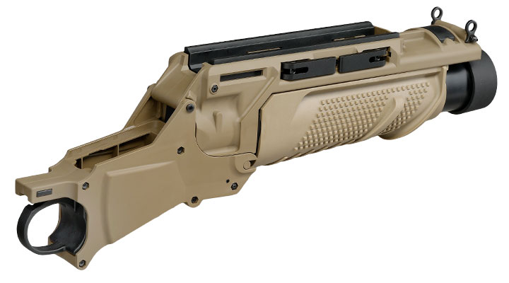 VFC EGLM 40mm Granatwerfer f. SCAR-L / MK16 und SCAR-H / MK17 Airsoftgewehre tan Bild 5