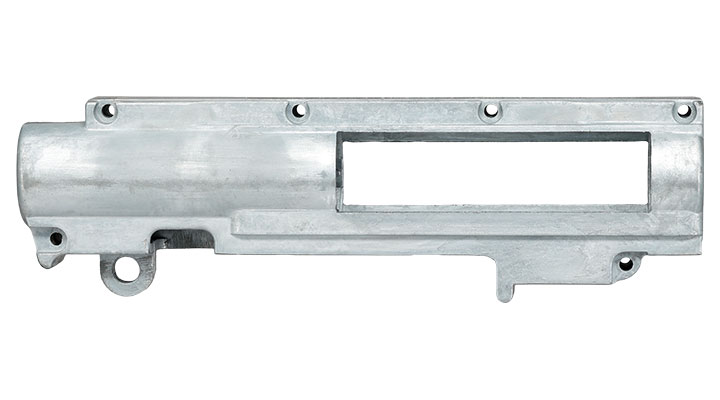 ICS M4 / M16 Split-Design Gearbox M120 komplett Standard Version oben silber MA-47 Bild 4