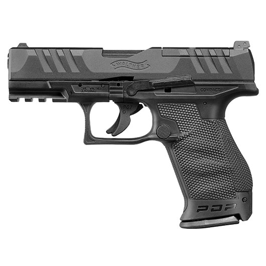 Walther PDP Compact 4 Zoll mit Metallschlitten CO2 BlowBack 6mm BB schwarz Bild 1