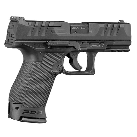 Walther PDP Compact 4 Zoll mit Metallschlitten CO2 BlowBack 6mm BB schwarz Bild 4