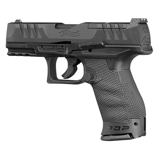 Walther PDP Compact 4 Zoll mit Metallschlitten CO2 BlowBack 6mm BB schwarz Bild 8