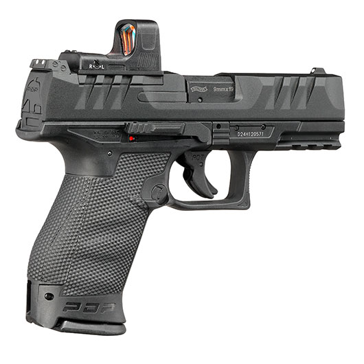 Walther PDP Compact 4 Zoll Set inkl. RDS 8 Red-Dot mit Metallschlitten CO2 BlowBack 6mm BB schwarz Bild 4
